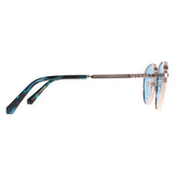 Guess GU5205 goldene Metallsonnenbrille mit blauen Farbverlaufgläsern, importiert aus dem Vereinigten Königreich