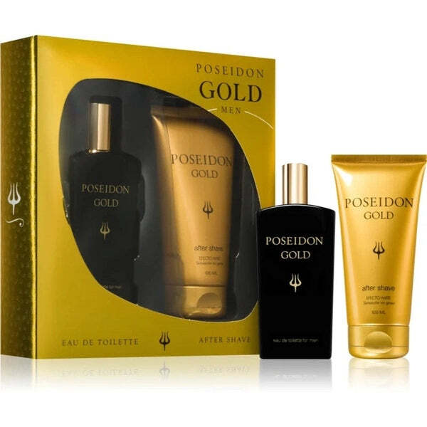 Instituto Espanol Posseidon Gold gift set 100ml EDT, imported from the UK
