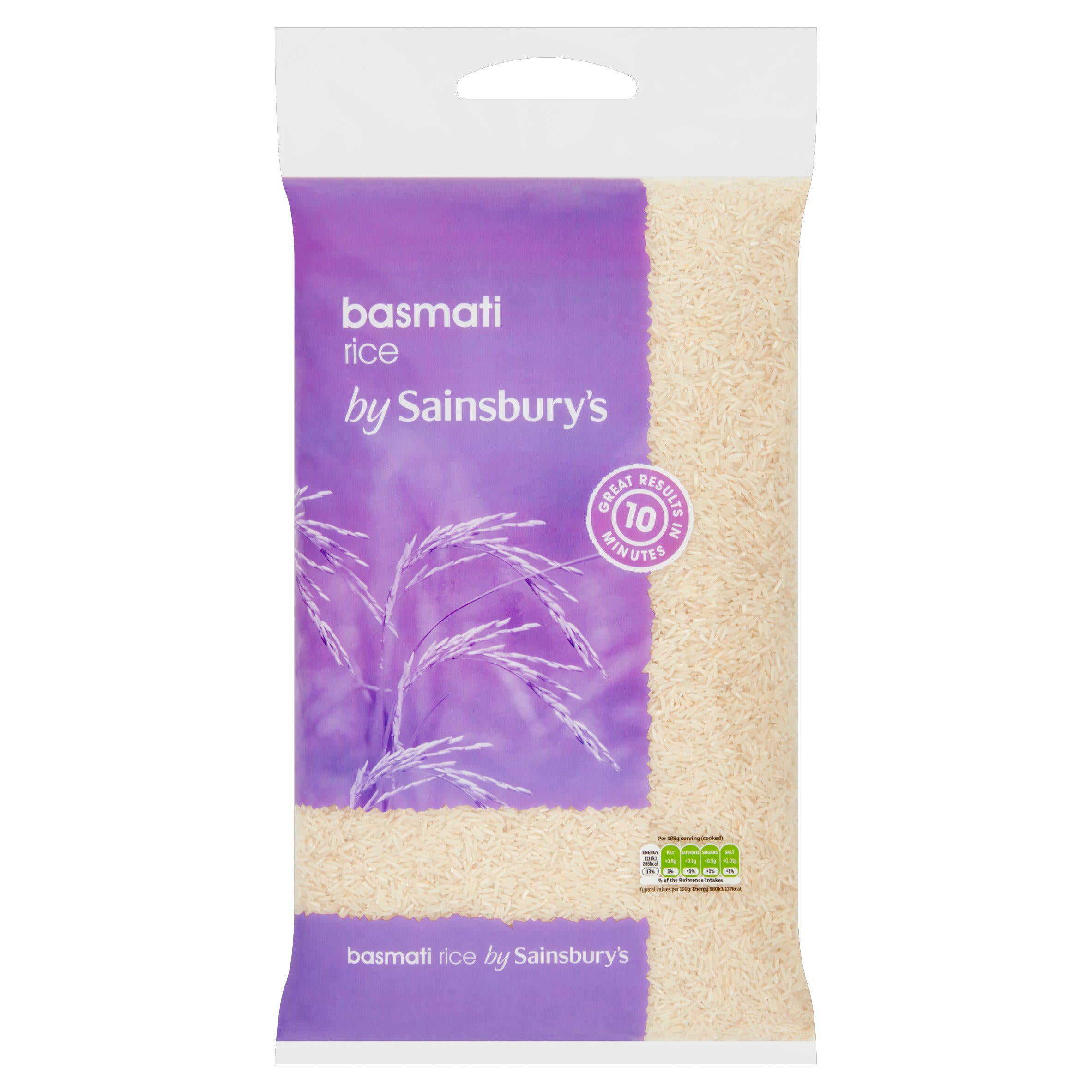 Sainsbury's Basmati Rice 4kg rice Sainsburys   