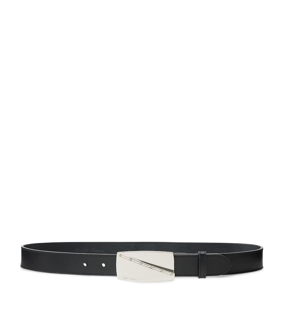 Ralph Lauren Collection leather buckle belt, imported from the UK
