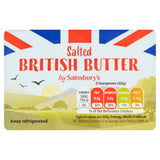 Sainsbury's British Butter, Salted 250g GOODS Sainsburys   