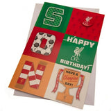 Liverpool FC Son Birthday Card (23cm x 15cm) GOODS Superdrug   