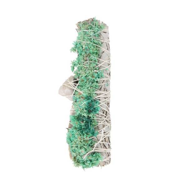 Something Different White Sage Quartz Smudge Stick Wand