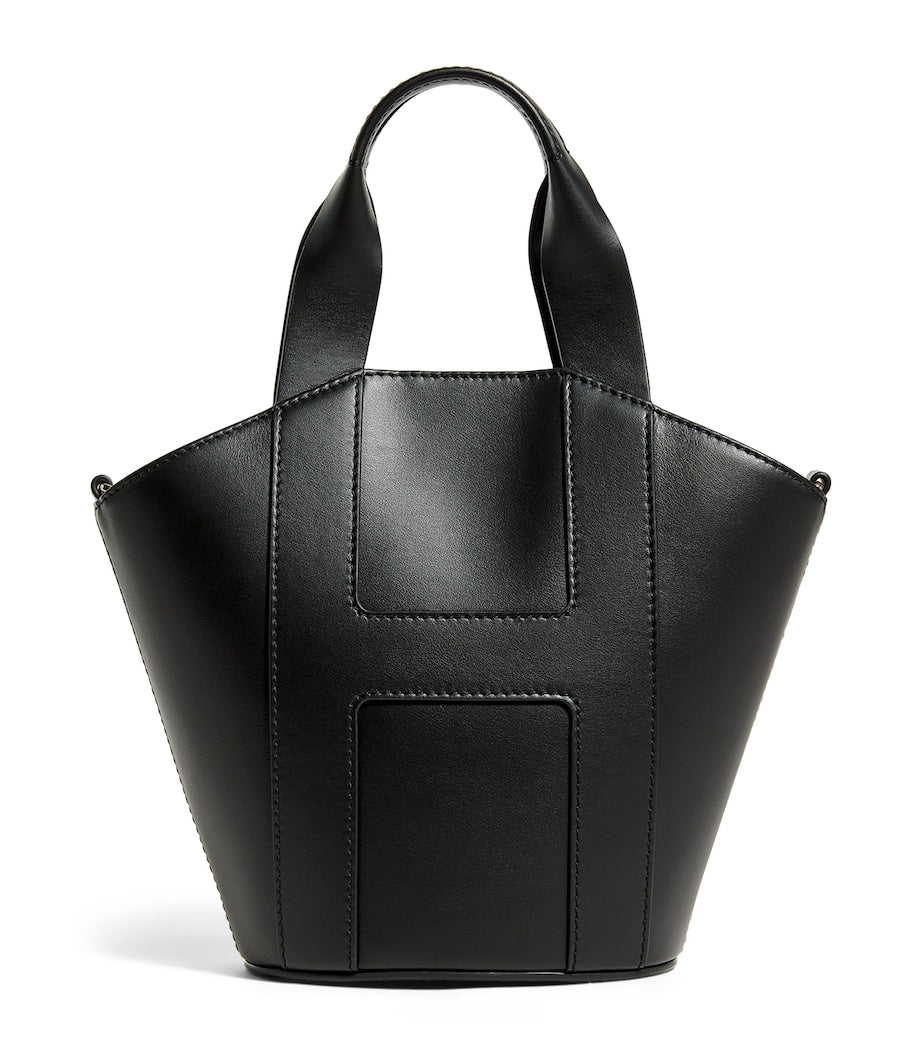 Harrods leather tote bag, UK version