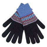 Sock Snob men's wool fairisle gloves, imported from the UK