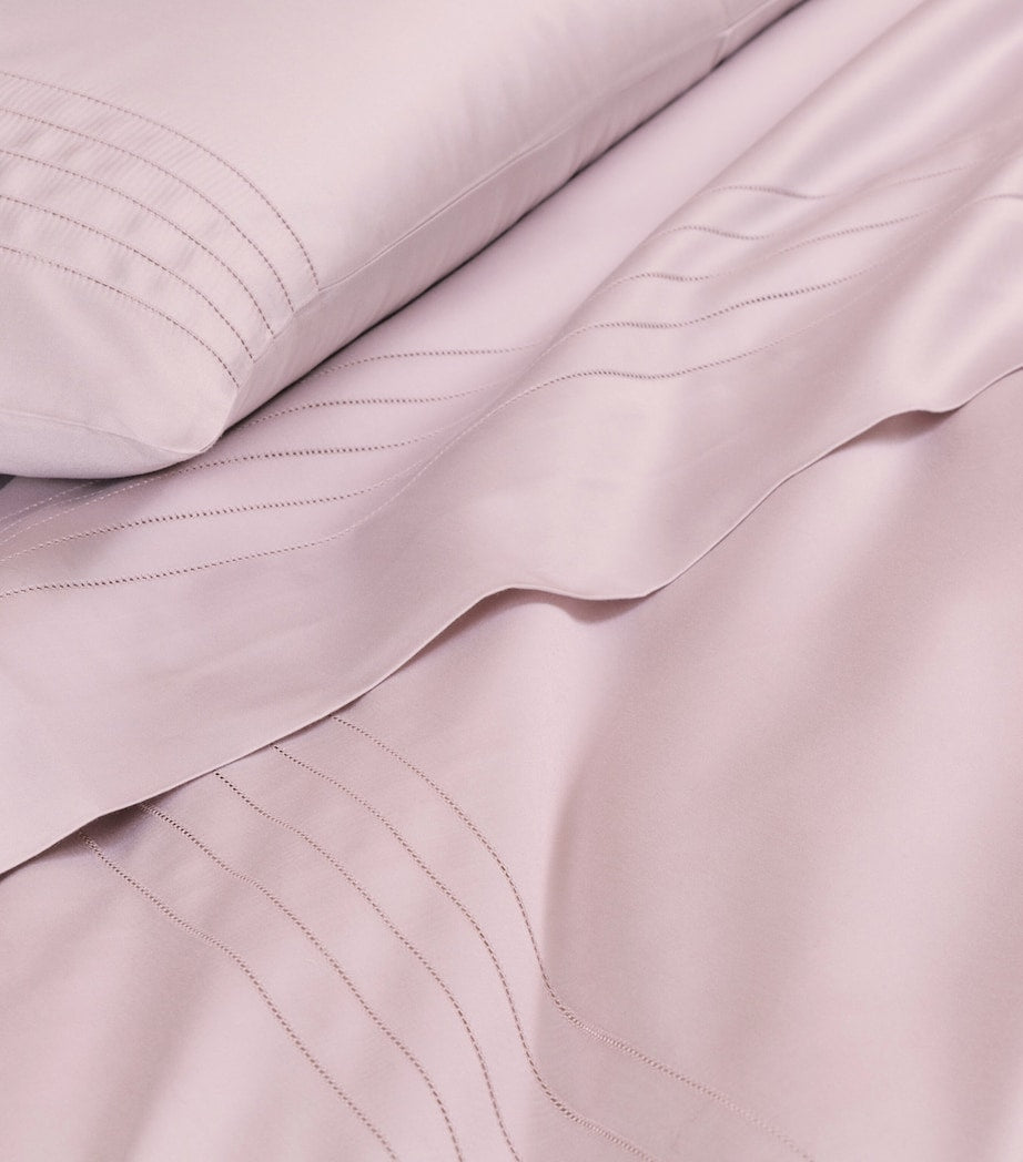 Frette Cotton Lush Ajour Oxford pillowcase set 51cm x 71cm - British product