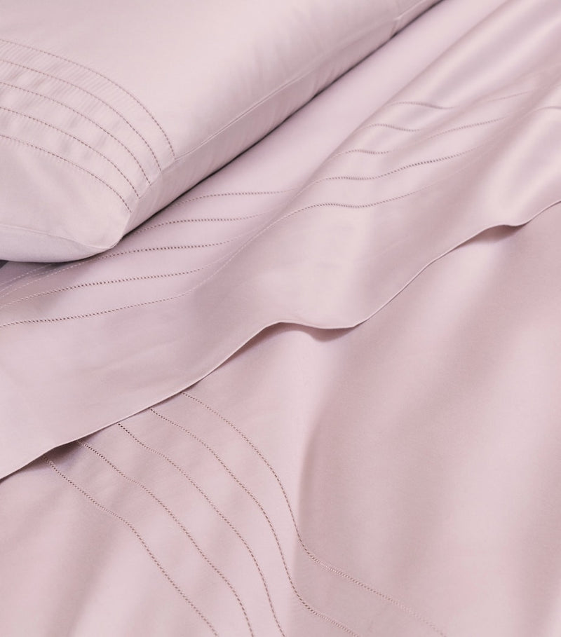Frette Cotton Lush Ajour Oxford pillowcase set 51cm x 71cm - British product