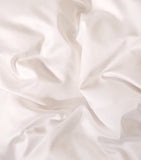 Square Pillowcase with Embroidered Borders, Egyptian Cotton, 65cm x 65cm