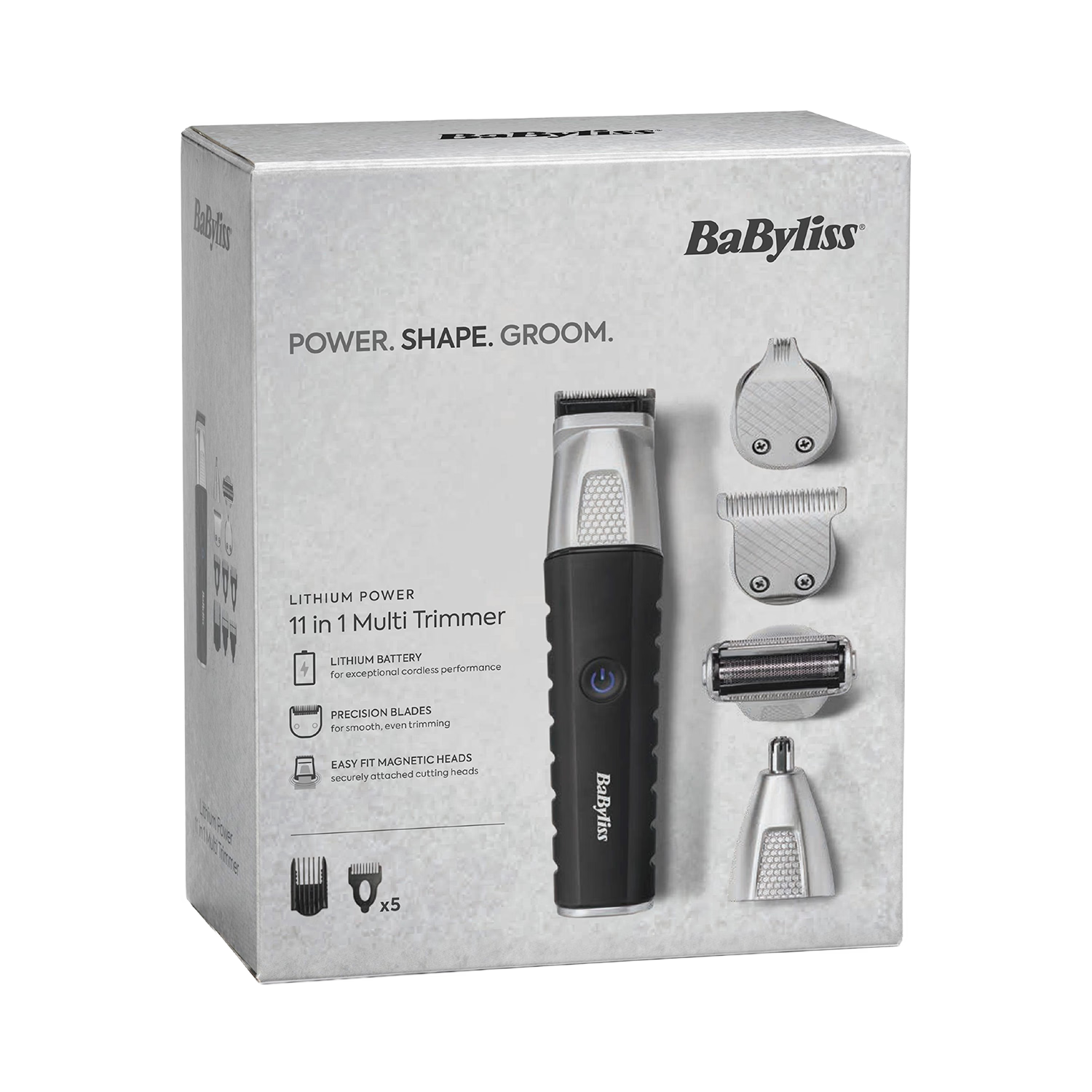 BaByliss multi trimmer with lithium power, imported from the UK