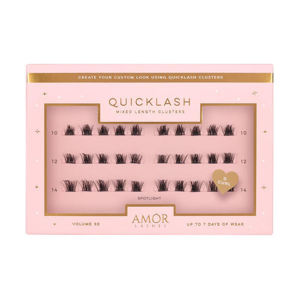 House of Amor Mixed Length Clusters - Spotlight Natural C Curl