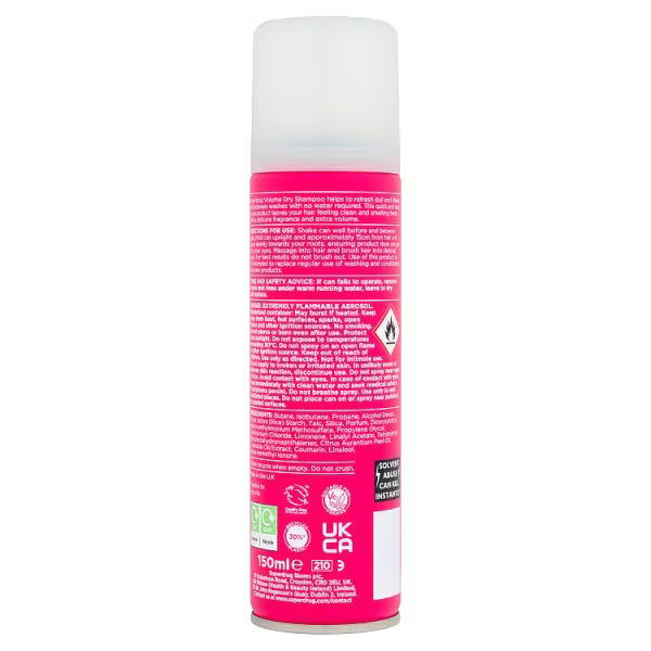 Superdrug Dry Shampoo Volume 50ml (British brand)