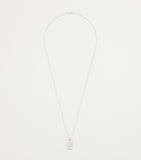 Bleue Burnham sterling silver rose pendant necklace - British product