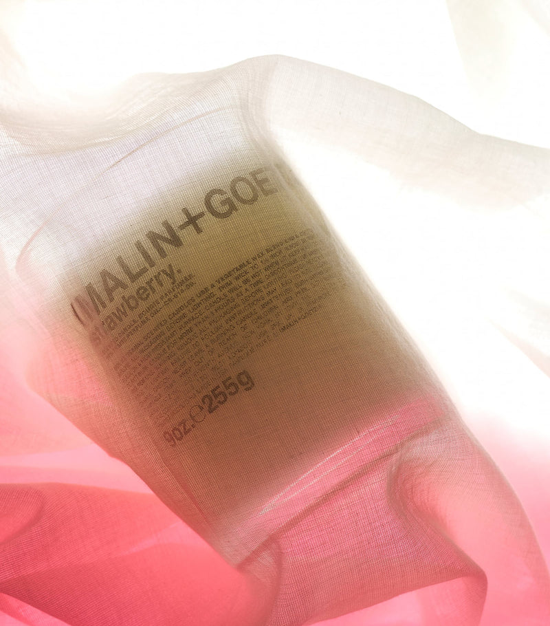 MALIN+GOETZ strawberry candle 255g, imported from the UK
