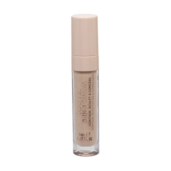 Technic 3-in-1 canvas foundation Porcelain 8ml, imported from the UK