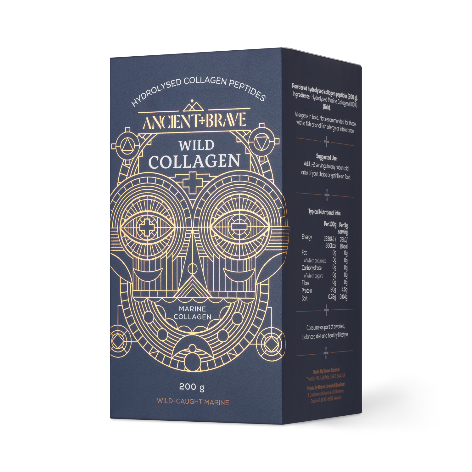 Ancient+Brave wild collagen 200g, imported from the UK