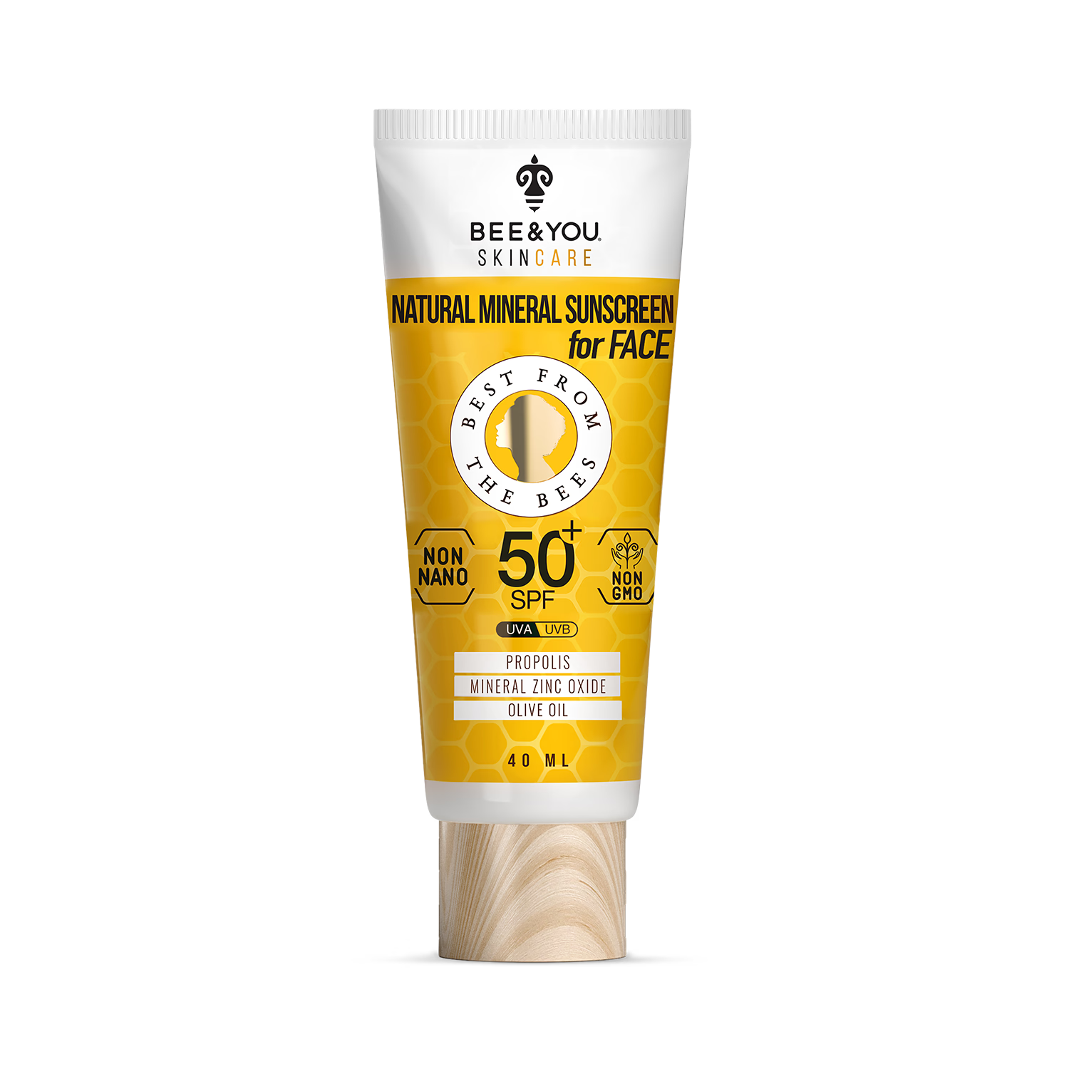 Bee&You face sunscreen SPF 50 40ml - British product