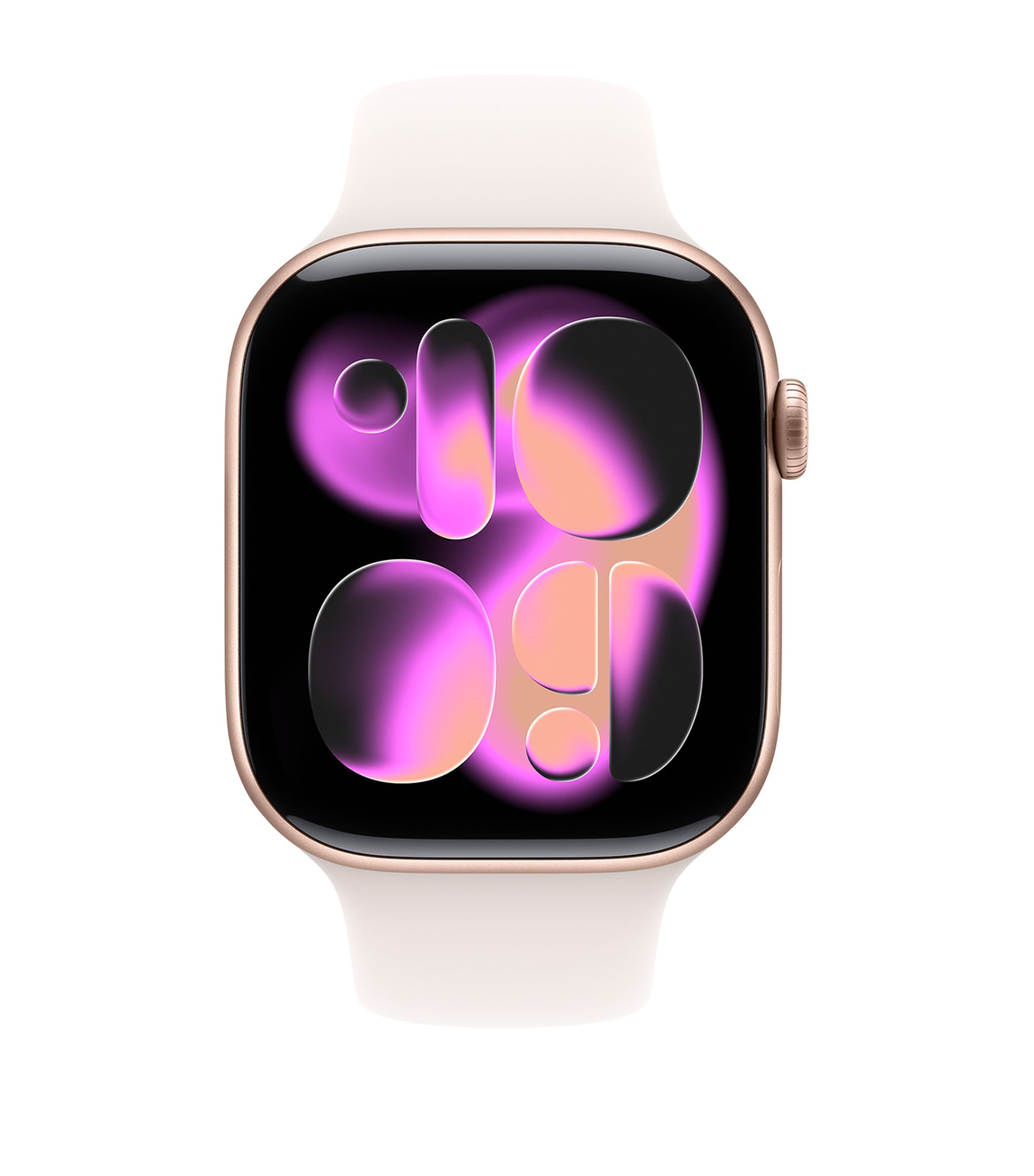 Apple smartwatch Series 11 Rose Gold Aluminium with Blush Sport Band 46mm - British product