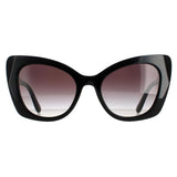 Dolce & Gabbana women's butterfly sunglasses black gradient (British brand)