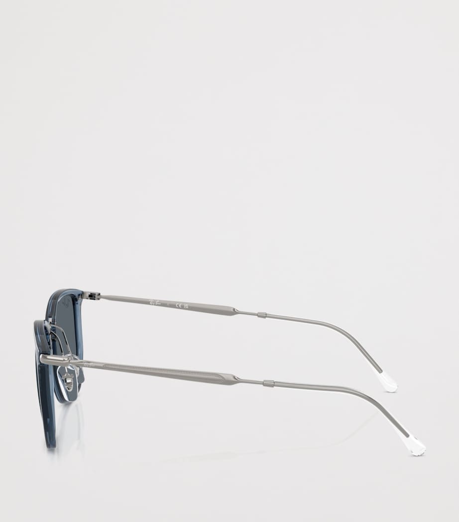 Ray-Ban square sunglasses, nylon frames, model RB4451 (British brand)
