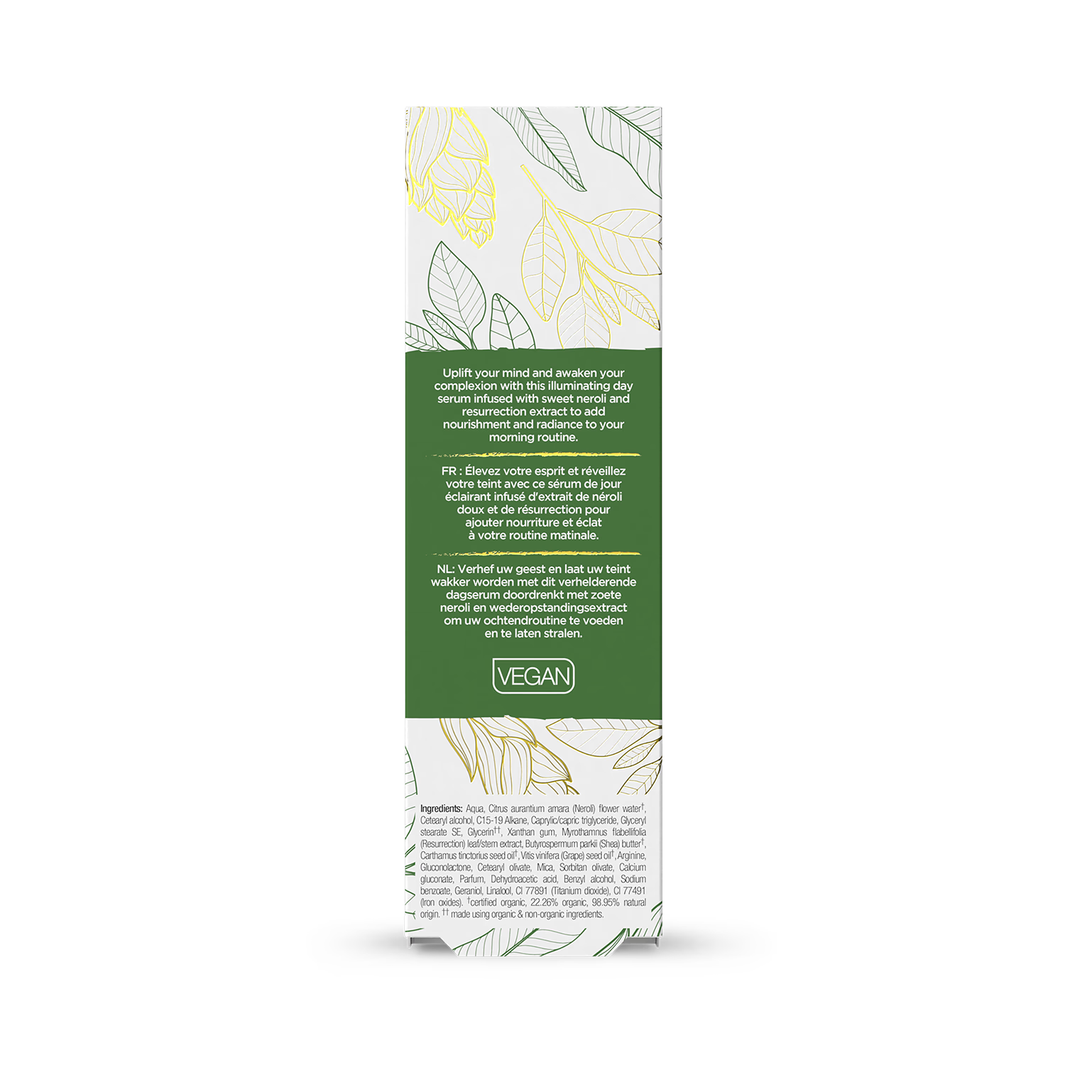 Dr Organic Evoke Awaken Day Elixir 30ml, imported from the UK