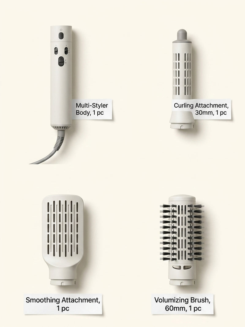Dyson Airwrap Origin multistyler and dryer with attachments, imported from the UK