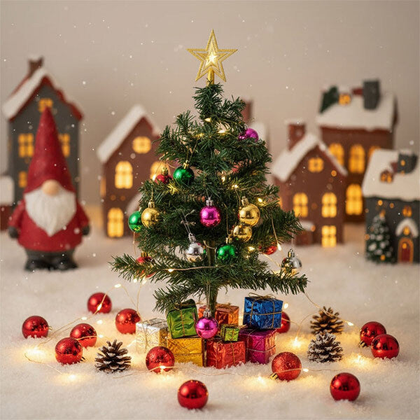 Livingandhome mini Christmas tree 50cm (British brand)