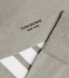Thom Browne cotton blend 4-Bar mid-calf socks - British product