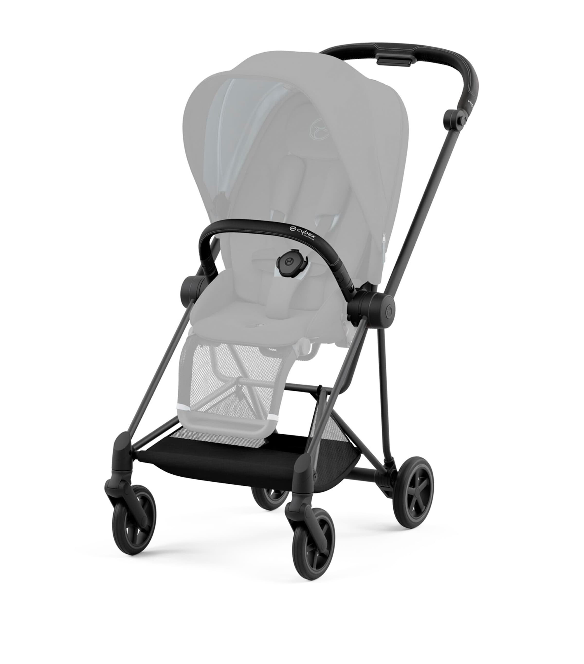 Cybex MIOS Kinderwagengestell, Mattschwarz – Britisches Produkt
