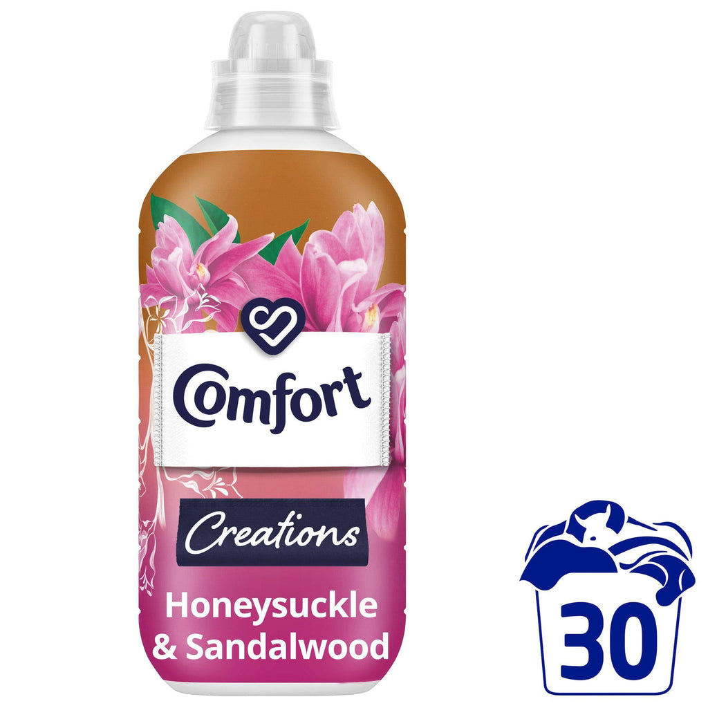 Comfort Creations Fabric Conditioner Honeysuckle & Sandalwood 30 Washes 900ml