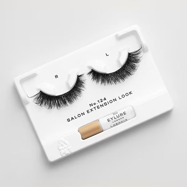 Eylure Volume & Curl 124 False Eyelashes - British product