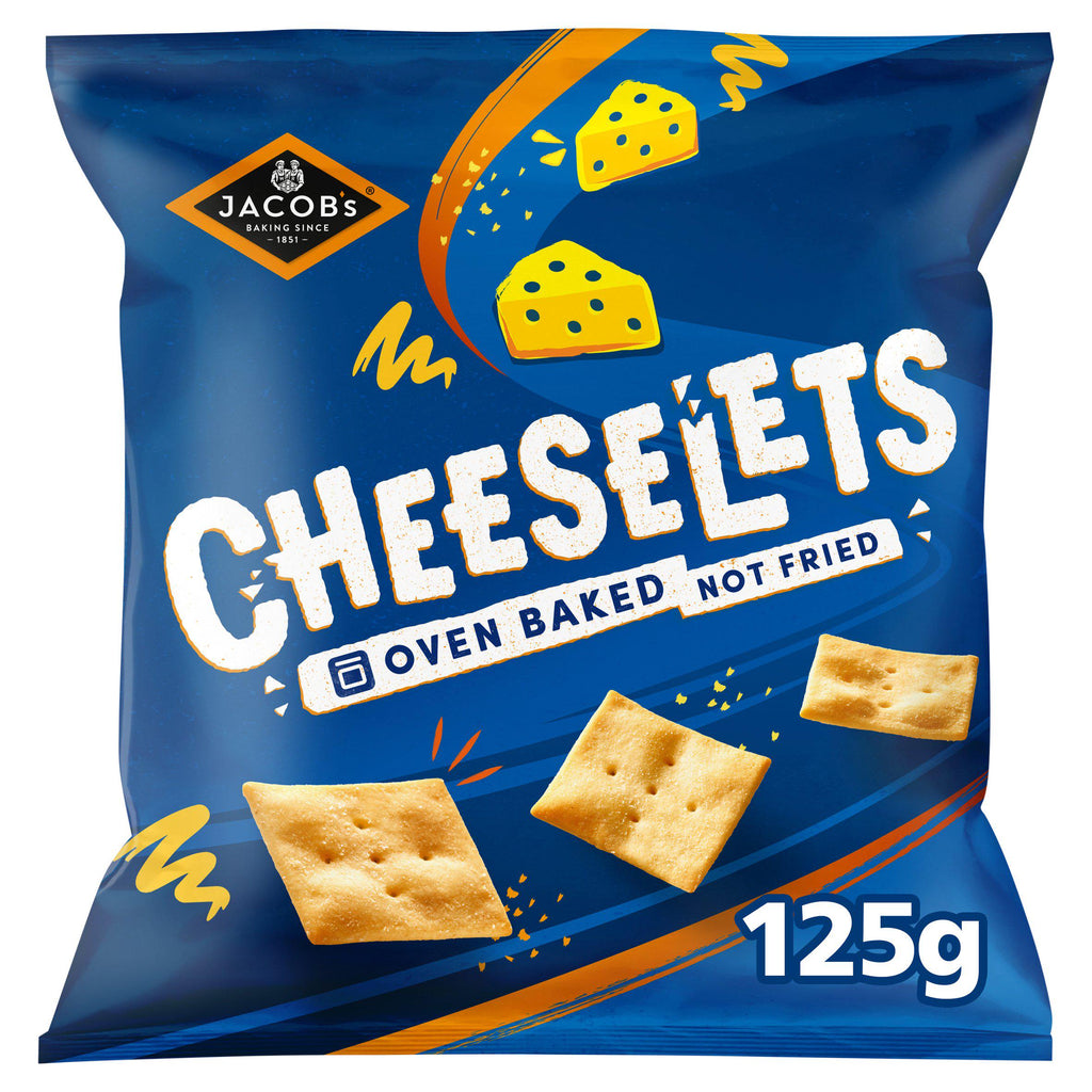 Jacob's Cheeselets Cheese Snacks 125g