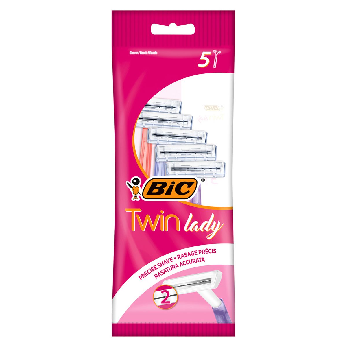 BIC Twin Lady Disposable Women's Razors 5 Pack GOODS Boots   