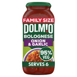 Dolmio Bolognese Onion and Garlic Pasta Sauce 675g Italian Sainsburys   