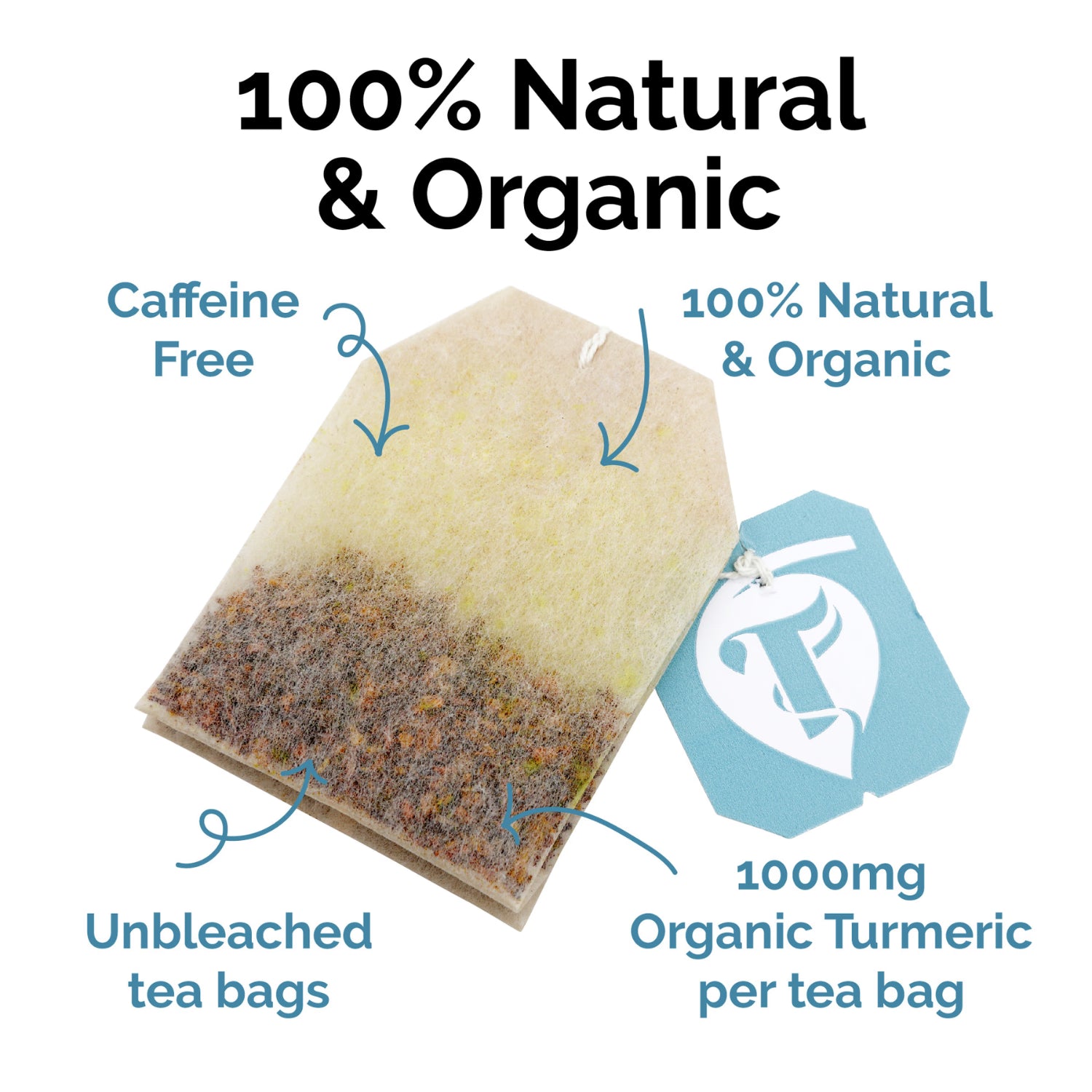 Taka Turmeric organic rooibos honeybush turmeric tea 15 teabags, UK version