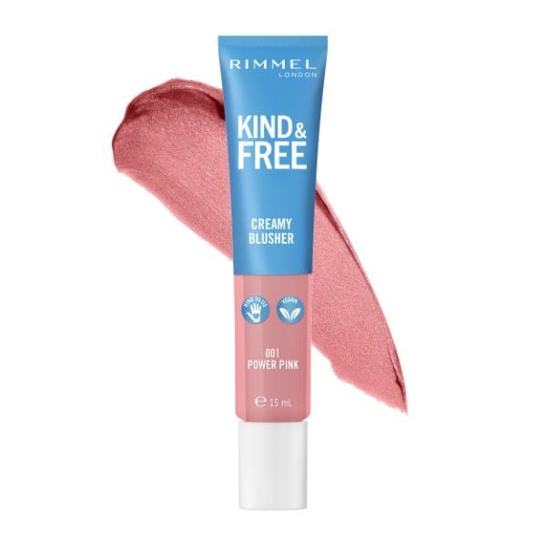 Kind & Free Crème Blush 001 Power Pink 15Ml