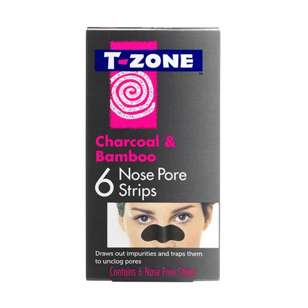 T-Zone Charcoal & Bamboo Nose Pore Strips 6s