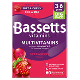 Bassetts Vitamins Multivitamins 3-6 Years Soft & Chewies x60 GOODS Sainsburys   