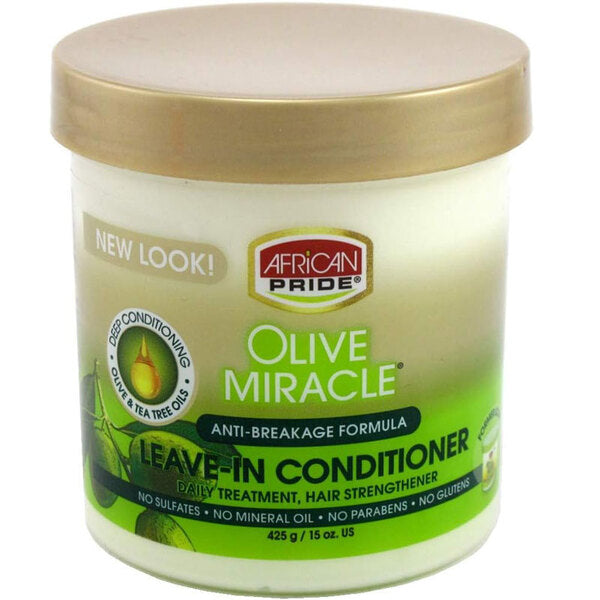 African Pride Olive Miracle Leave In Conditioner