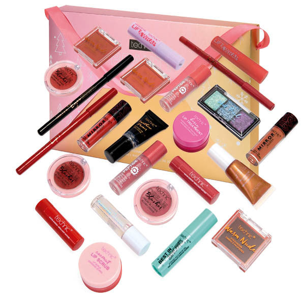 Technic Beauty Box cosmetic advent calendar, imported from the UK