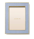 Aerin leather classic photo frame 5'' x 7'' - British product
