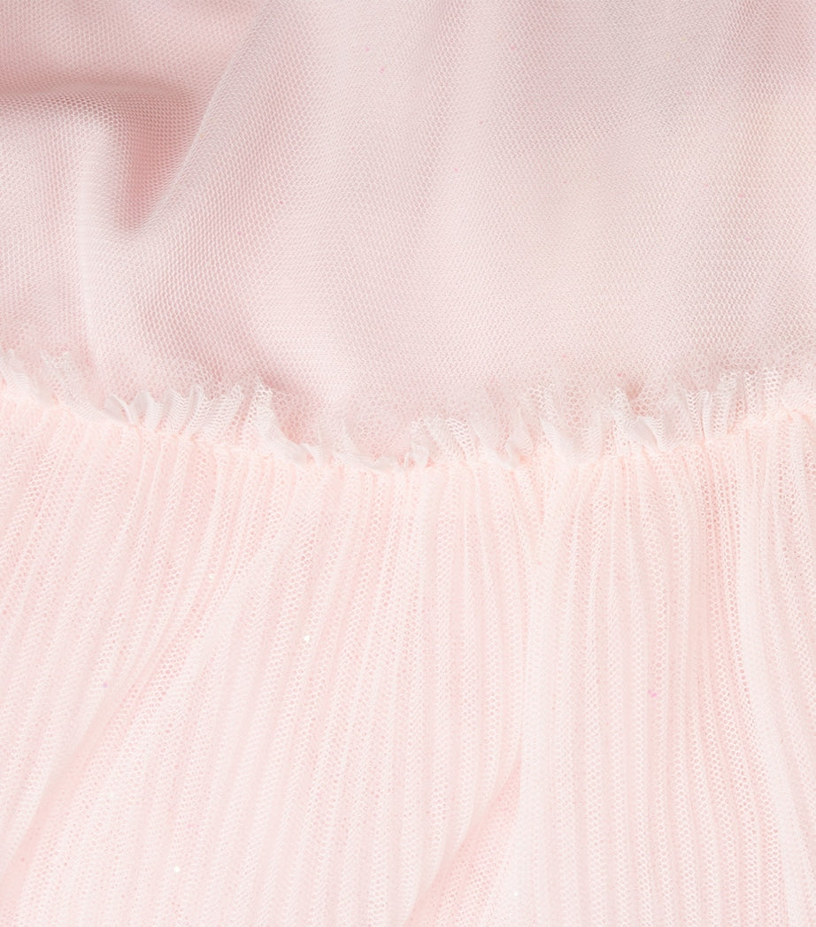 Billieblush pleated tulle asymmetric dress 3-12 years - British product