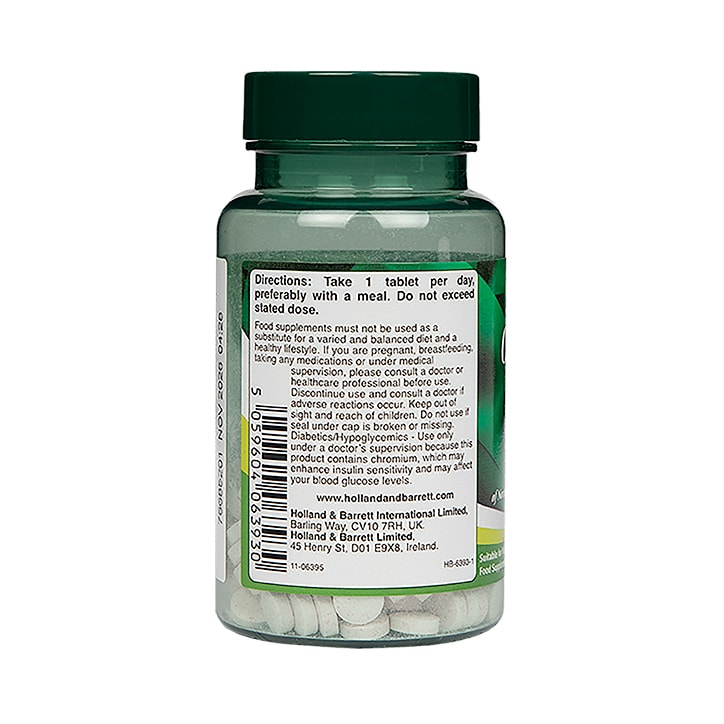 Holland & Barrett Chromium Picolinate 250 Tablets 200ug Chromium Tablets Holland&Barrett   