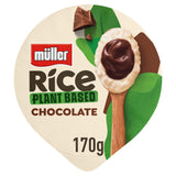 Muller Plant Based Rice Chocolate Dessert 170g GOODS Sainsburys   