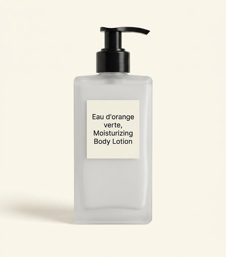 Hermès Eau d'Orange Verte body lotion 200ml, imported from the UK