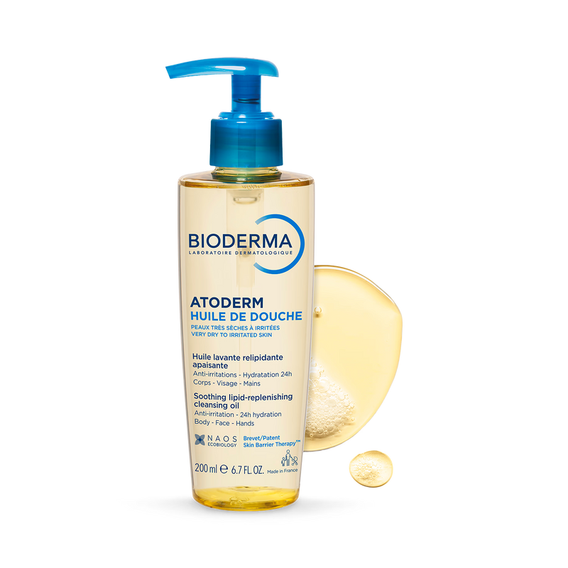 Bioderma Atoderm Shower Oil body wash 200ml (British brand)