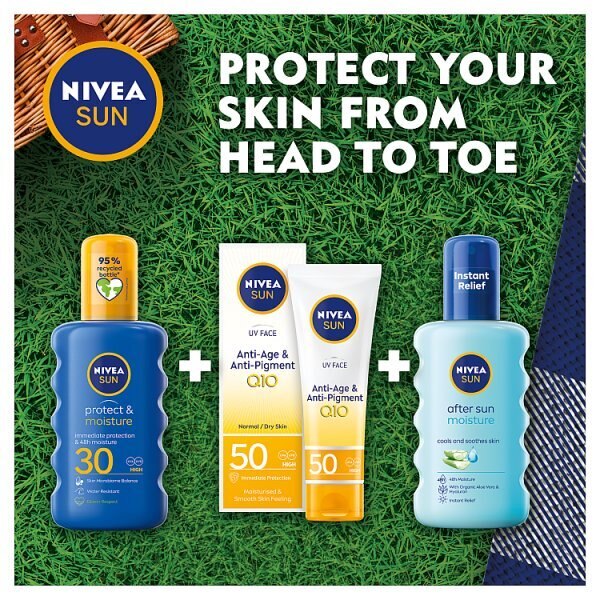 Nivea Sun After Sun Moisturising Soothing Spray Lotion 200ml GOODS Sainsburys   