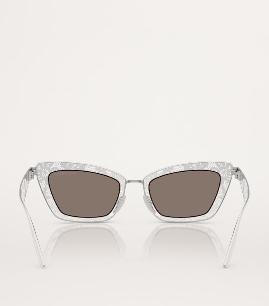 Dolce&Gabbana steel square sunglasses (British brand)