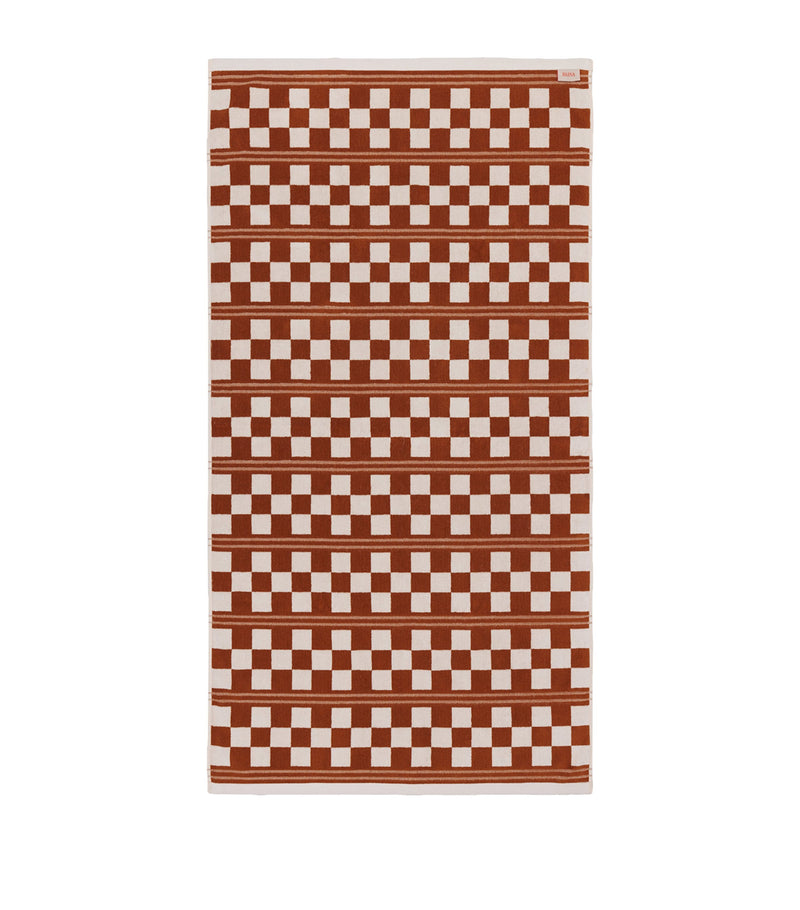 BAINA Organic Cotton Pool Towel 90cm x 170cm - British product