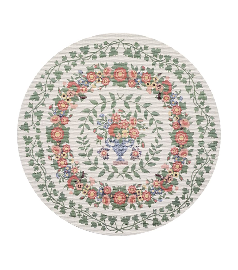 Chilewich Ludington round placemat 38cm - British product