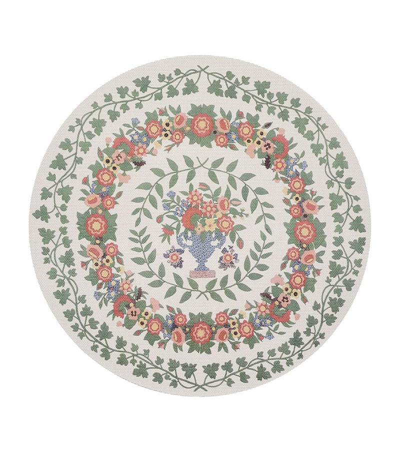 Chilewich Ludington round placemat 38cm - British product